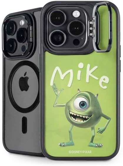 Skinit Kickstand Phone Case Compatible with iPhone 16 Pro Max - Officially Licensed Disney Monsters Inc. Scream Canister Design
