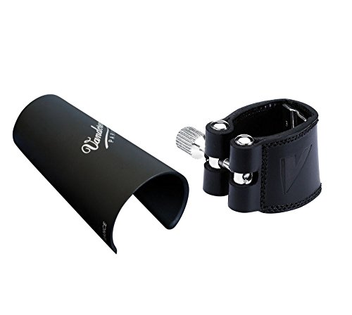 Vandoren LC23P Leather Ligature and Plastic Cap Alto Clarinet - Thumbnail 2