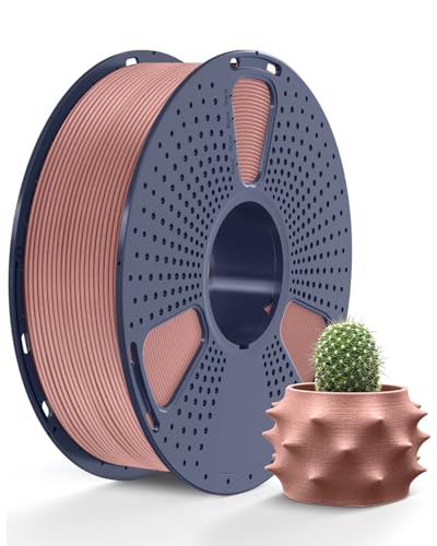 Image of SUNLU Real Wood Fiber PLA Filament, Neatly Wound PLA 3D Printer Filament 1.75mm Dimensional Accuracy + /- 0.03mm, Fit Most FDM 3D Printers, 1kg Spool (2.2lbs), Woody Scent Cherry Wood Fiber PLA