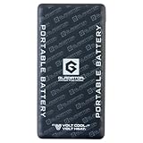 [co-cos nobuoka] バッテリー 電池容量10000mAh 最大出力電流2.4A ケーブルセット VOLTCOOL VOLTHEAT ブラック F