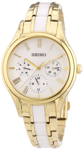 [ZCR[]Seiko rv SKY718P1 36.5mm Stainless Steel Acrylic Watch Damenuhren fB[X [sAi]