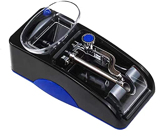 Electric Cigarette Rolling Automatic Roller Maker Mini Machine Injector Machine Portable Household Electric Cigarette Rolling Machine(Blue)