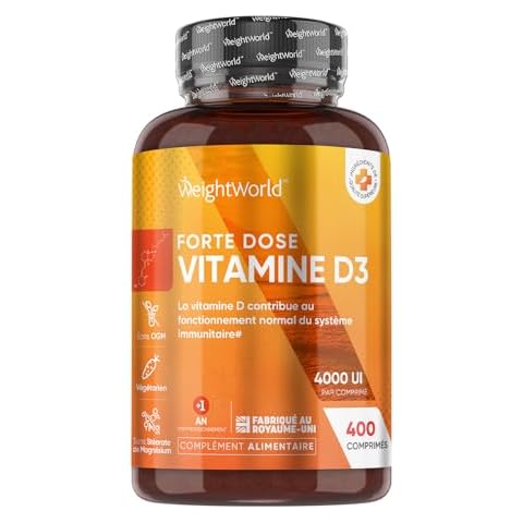 Vitamine D3 4000 UI - WeightWorld Cover