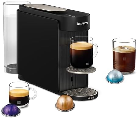 Nespresso Vertuo Up Coffee Pod Machine – One touch, Fast start, P...