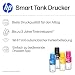 HP Smart Tank 7005 Multifunktionsdrucker (Drucker, Scanner, Kopierer, WLAN, AirPrint, Duplex, inklusive Tinte für bis zu 3 Jahre drucken), Grau, Weiß