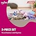 Schleich Bayala - 3PC Colorful Axolotl Figurine Toy Set - Mermaid Mythical Creature Playset for Girls and Boys - Cute Undersea Fairy Salamander Figures - Fantasy Animal Toys for Kids Ages 5+ | 42628