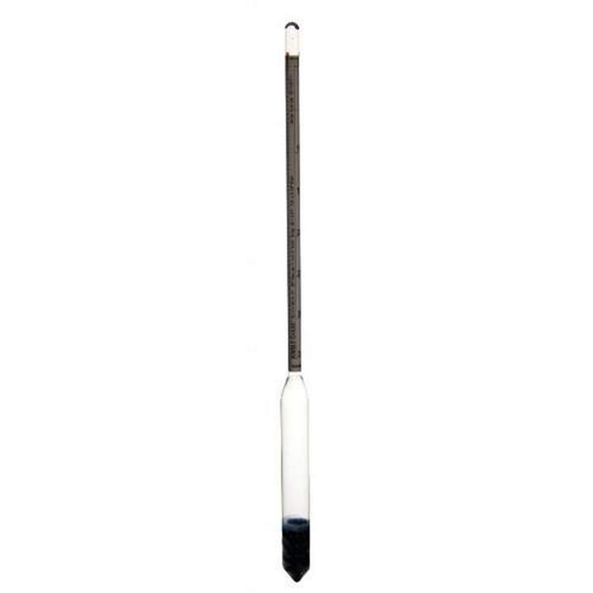 Kimble Chase 52122-5465 Dual Scale Baume/Specific Gravity Hydrometer, Graduated from 54 Degree-65 Degree Baume