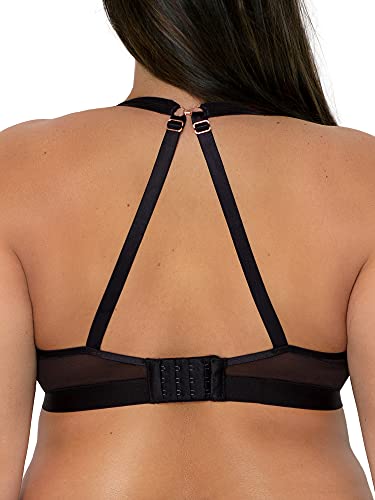 Smart & Sexy SA1422 Womens Sheer Mesh Plunge Bralette Bra thumb #8