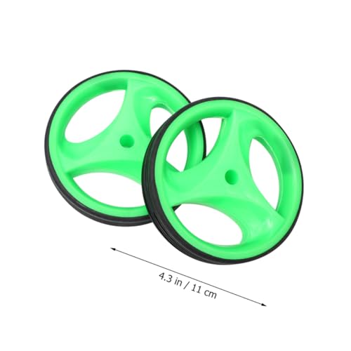 Ruedas de entrenamiento para bicicleta con luces intermitentes silenciosas para seguridad y aprendizaje miniatura 2