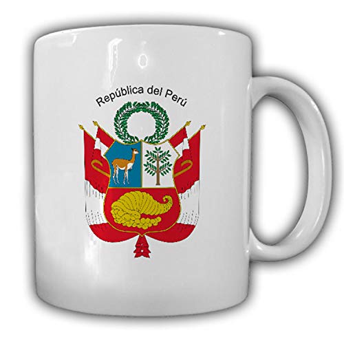 République Pérou armoiries emblème Mug Tasse # 13860