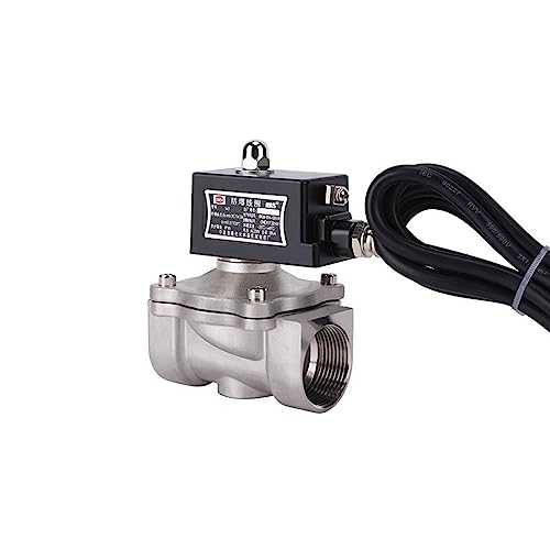 Électrovanne gaz naturel coupure sécurité inox 304 NF 240V - 2