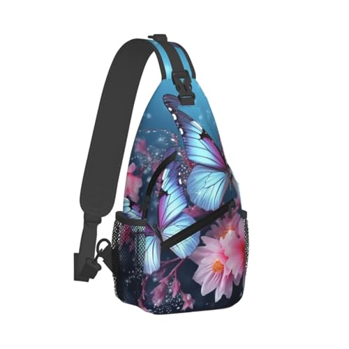 Bolso tipo sling unisex negro para viaje y senderismo miniatura 7