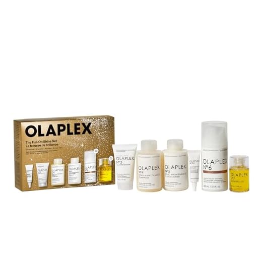 Can you pack shampoo and conditioner in checked luggage Olaplex Full-On Shine Hair Care Gift Set