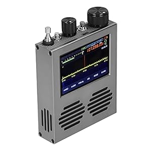 DSP-SDR-radio-ontvanger, 50 kHz 2 GHz softwaredefinition radio-ontvanger, DSP-SDR-ontvanger, ruisonderdrukking, draagbare draadloze ontvanger met 3,5-inch touchscreen, ondersteunt AM, SSB, NFM, WFM, CW