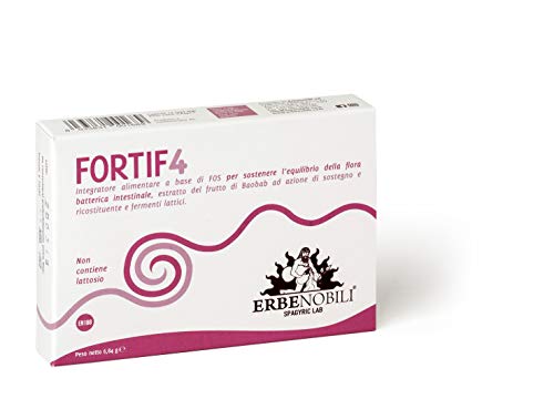 Erbenobili Fortif 4 (Probiotisch ohne Lactose) 30 Comp. 1 Stück 200 g Cover