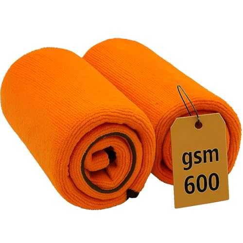 Peisma®️ Toalla de Microfibra - Secado Rápido y Super Absorbente - Limpieza de Coche sin Pelusas.