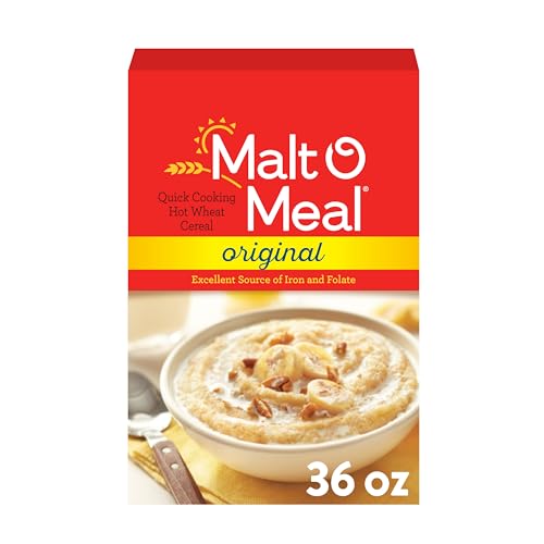 Malt-o-Meal Hot Wheat Cereal, Original Flavor, Quick...