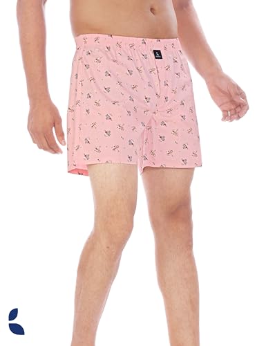 Image of Cotton Boxer Shorts for Men, Breathable, Comfortable & Lightweight (Pack of 2)
