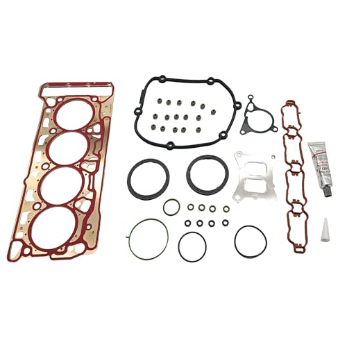 Image of PartsFlowHead Gasket Set Fit 2008-2009 Audi A3 A4 Quattro Volkswagen Jetta Passat 2.0L For 2010-2017 Audi A5 Quattro 2.0L For 2010-2014 Audi A5 2.0L For 2013-2017 Audi Q5 2.0L