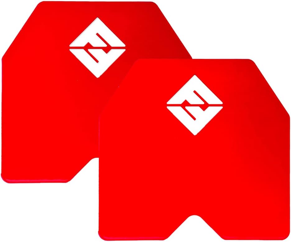 F&F Fitness Weight Vest Plates – Vest Weights Sold In A Pair - 10 LB, 14 LB, 20LB, 30LB, 40LB, & 50LB Total Vest Weight Sets - Compatible With Most Vests & Weight Carriers