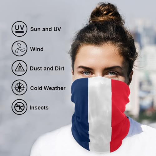 Image of Men Women Bandanas Neck Gaiter Headwrap Balaclava | Seamless Face Cover Scarf Neck Warmer Breathable Headwear for Hiking Cycling
