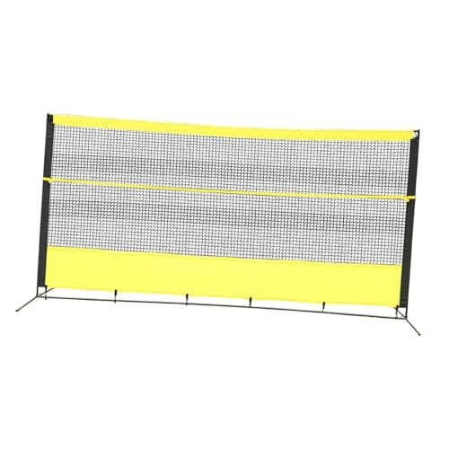Menolana Tennis Rebound Net Practice Rebounder Net Protective Screen Backstop Net Barrier Netting for Playground Garden Exercise Court, 3.6mx1.8m