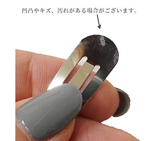 Amazon | MYmama 4cm ミニ メタル パッチンピン 6個 鉄 ハンドメイド