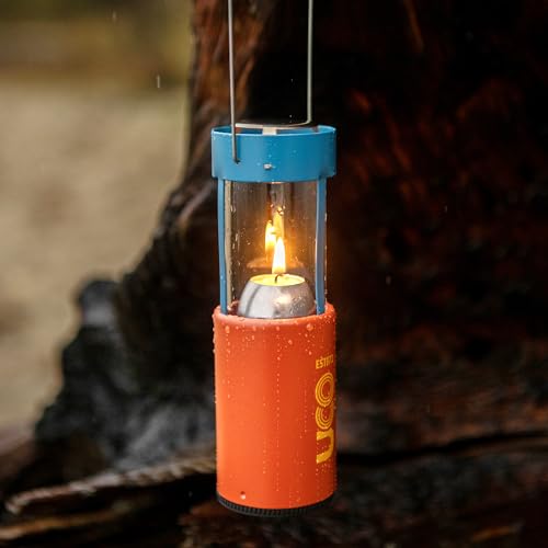 Image of UCO Original Candle Lantern with 1 Long-Burning Emergency Candle, Original Collapsible Candle Lantern for Camping & Emergency Preparedness