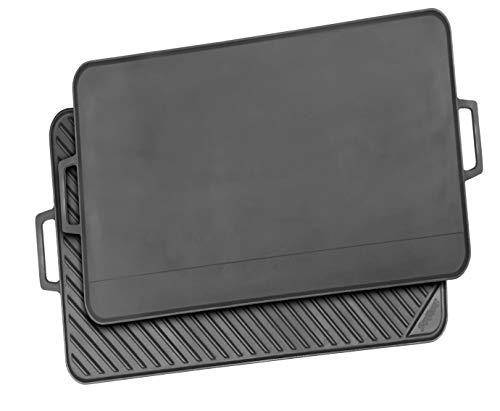 Bayou Classic 7428 28" Cast Iron Reversible Griddle