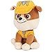 GUND Official PAW Patrol Rubble in Signature Construction Uniform Plush Toy, Stuffed Animal for Ages 1 and Up, 6