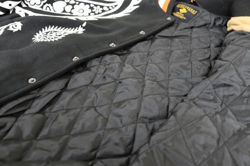 SCREENSHOT VARSITY JACKET 3202 Mens Streetwear Urban Padding Quilted Linning Heavy Fashion Jacket 6