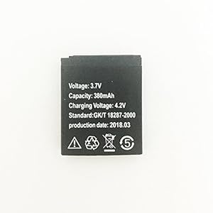 OCTelect Intelligente Uhr 3.7V Lithiumbatterie 380MAH für A1 / G10 / G10A intelligente Uhr