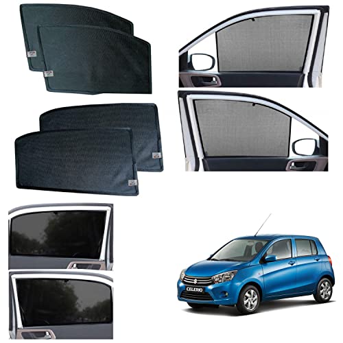 Image of WolkomHome car Fix Curtain Window Shades Half Curtains Sunshade for Celerio 2019