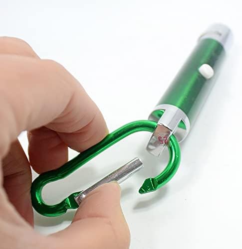 Miniatura 6 de 6 unids mini puntero láser rojo gato juguete interactivo entrenamiento herramientas blanco antorcha luz suministros para mascotas