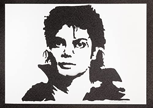 Opere d'arte originali firmate e numerate dall'artista moreno-mata con certificato incluso. Stencil interamente fatte a mano su speciale carta da acquerello, dimensioni 23x32,5 cm. Tema: cinema, serie televisive, musica, fumetti, anime, manga, videogiochi, sport, personaggi iconici e cult.