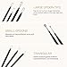 Anjou Blackhead Remover Comedone Extractor, Curved Blackhead Tweezers Kit, 6-in-1 Professional Stainless Pimple Acne Blemish Removal Tools Set