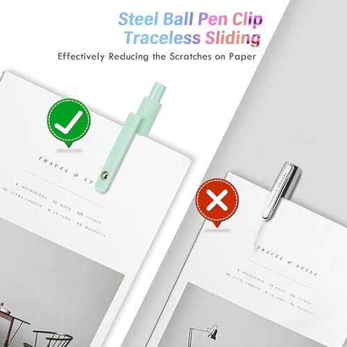 Set de 5 bolígrafos de gel de tinta rápida miniatura 4