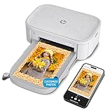 HP Sprocket Studio Plus 4x6' Wireless Instant Photo Printer – Wi-Fi, Premium Dye Sublimation, Compact - Prints Vibrant Color Pictures from iOS & Android Devices - Editing App for Fun, Creative Photos