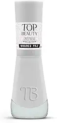 Top Beauty Esmalte New 9Ml Cremoso - 356 - Branco Paz