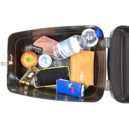 Westmark Touring Tresor – Fahrradkoffer für alle Gepäckträger, inkl. Befestigungsmaterialien und 3 Reflektorbändern, diebstahlsichere Befestigung – 14 Liter, 543022E6