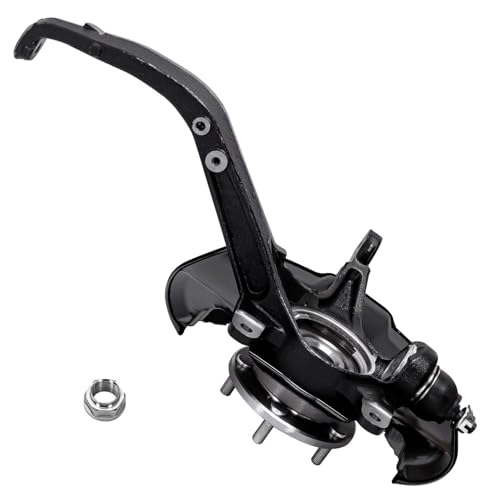 Image of Detroit Axle - Front Steering Knuckles & Wheel Bearing Hubs for 2008-2012 Honda Accord 2009-2014 TSX Steering Knuckles & Wheel Bearing Hubs Replacement