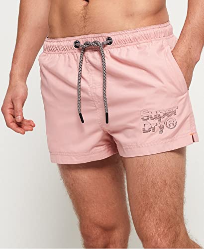 Superdry Mens Sorrento Pastel Swim Shorts Sorrento Pink Size Xxl #TOP1