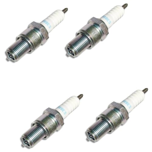 Lot de 4 bougies d'allumage pour KAWASAKI GPZ 1100 A 1983-1985
