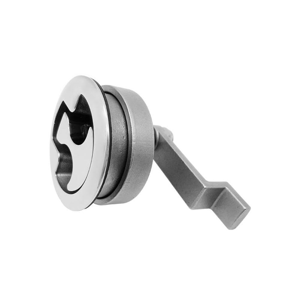 Ashnvkzwn Onecolor Stainless Steel Turning Lock Flush Pull Lift Handle Compatible With Alastin Marine Hardware Locker Hatch