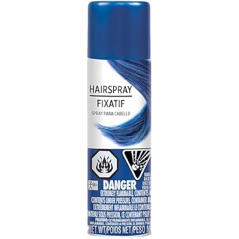 Amscan Blue Hair Spray Party Accessory Spray-3oz. Cover