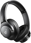 soundcore by Anker Q20i Hybrid Active Noise Cancelling Foldable Headphones, Wireless Over-Ear Bluetooth, 40H Long ANC Playtime, Hi-Res Audio, Big Bass, Customize via an App, Transparency Mode (Black)