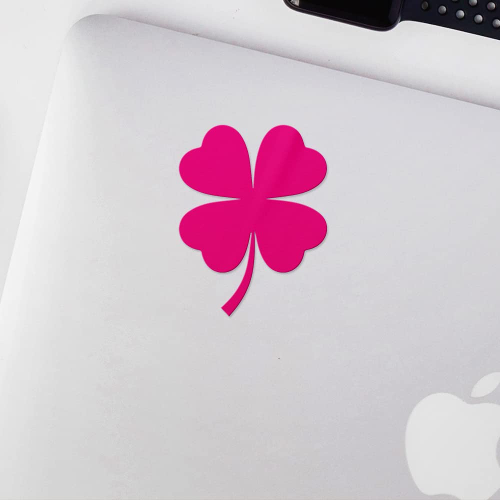 Amazon.com - Transparent Decal Stickers Of Four Leaf Clover Icon