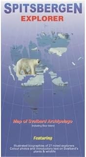 Spitsbergen Explorer Map by Ocean Explorer Maps