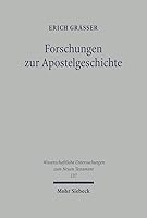 Forschungen Zur Apostelgeschichte 3161475925 Book Cover
