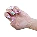 Hot Focus Unicorn Nail Art Kit - 3D Press On Nails, Stickers, File & Ring - 65 Piece Set for Girls 5+